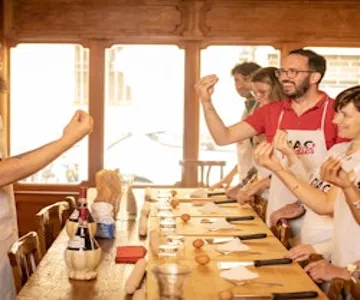 Semi-Private Cooking Masterclass with Unlimited Wine & Grocery Market Visit